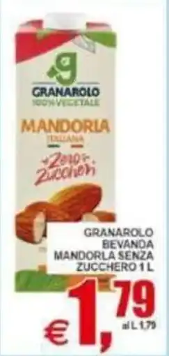 Pewex Granarolo bevanda mandorla senza zucchero offerta