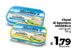 Ipercoop Radenza Filetti di Sgombro MAREBLU offerta