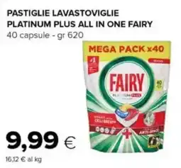 Oasi PASTIGLIE LAVASTOVIGLIE PLATINUM PLUS ALL IN ONE FAIRY offerta
