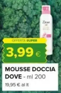 Oasi Mousse doccia Dove offerta