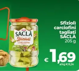 Ipercoop Radenza Sfizioli carciofini tagliati SACLÀ offerta