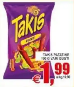 Pewex Takis Patatine offerta
