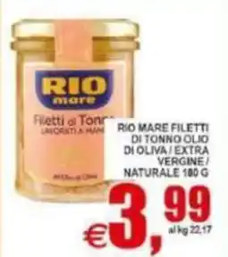 Pewex RIO mare Filetti di Tonno offerta