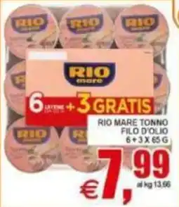 Pewex RIO MARE TONNO FILO D'OLIO offerta