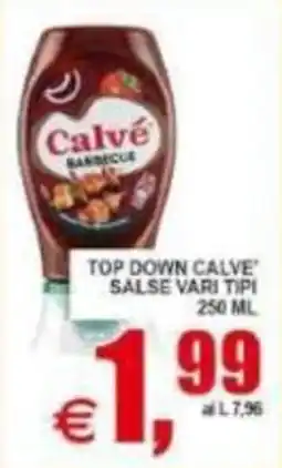 Pewex Top Down Calvé Salse offerta