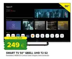 Oasi SMART TV 50" QBELL UHD T2 S2 offerta