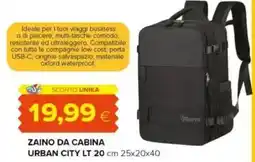 Oasi ZAINO DA CABINA URBAN CITY LT offerta