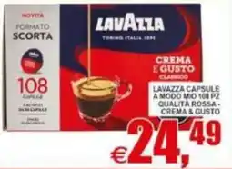 Pewex LAVAZZA CAPSULE A MODO MIO offerta