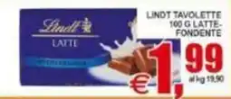 Pewex Lindt Tavolette Latte offerta