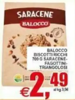 Pewex Balocco Biscotti Ricchi Fagottini Triangolosi offerta