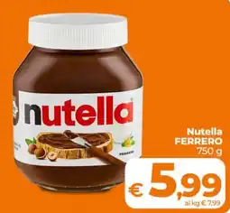 Ipercoop Radenza Nutella FERRERO offerta