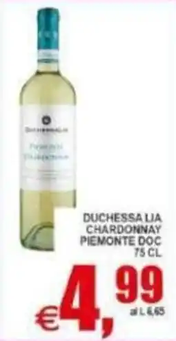 Pewex Duchessa Lia Chardonnay offerta