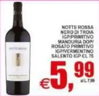 Pewex Notte Rossa offerta