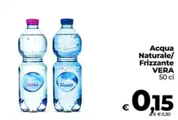 Ipercoop Radenza Acqua Naturale/ Frizzante VERA offerta