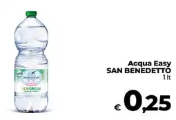 Ipercoop Radenza Acqua Easy SAN BENEDETTO offerta