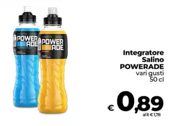 Ipercoop Radenza Integratore Salino POWERADE offerta