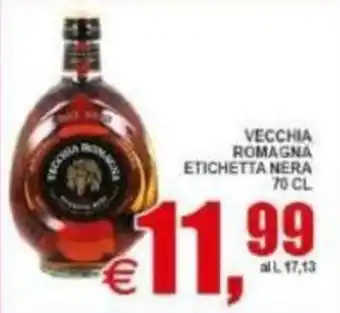 Pewex Vecchia Romagna Etichetta Nera offerta