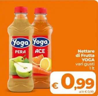 Ipercoop Radenza Nettare di Frutta YOGA offerta