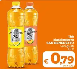 Ipercoop Radenza Thè classico/zero SAN BENEDETTO offerta