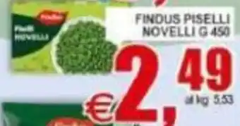 Pewex FINDUS PISELLI NOVELLI offerta