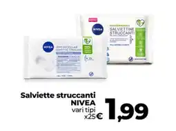 Ipercoop Radenza Salviette struccanti NIVEA offerta
