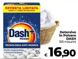 Ipercoop Radenza Detersivo in Polvere DASH offerta
