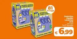 Ipercoop Radenza Detersivo Liquido Lavatrice ACE offerta
