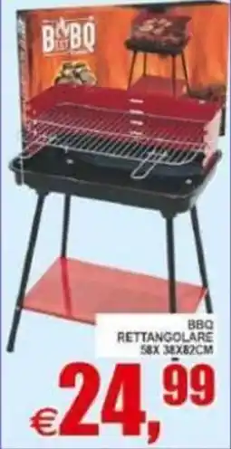 Pewex BBQ RETTANGOLARE offerta