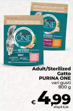 Ipercoop Radenza Purina One Gatto Adult/Sterilized offerta
