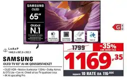 Comet SAMSUNG OLED TV 65" AI 4K offerta