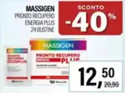 Caddy's Massigen Pronto Recupero Energia Plus offerta