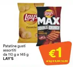 Unes Patatine gusti assortiti LAY'S offerta