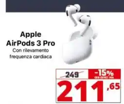 Comet Apple AirPods 3 Pro offerta