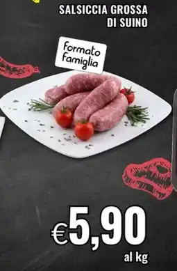 Famila Salsiccia grossa di suino offerta