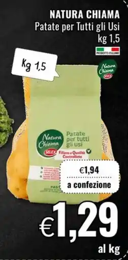 Famila Patate per Tutti gli Usi Natura Chiama offerta