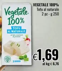 Famila Vegetale 100% Tofu al naturale offerta