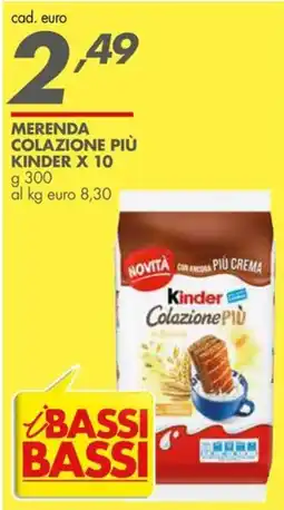 Italmark Kinder Colazione Più offerta
