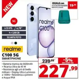 Comet realme C100 5G SMARTPHONE offerta