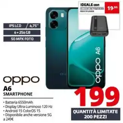Comet oppo A6 SMARTPHONE offerta