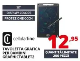 Comet cellularline TAVOLETTA GRAFICA PER BAMBINI GRAPHICTABLET2 offerta
