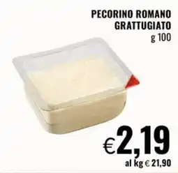 Famila PECORINO ROMANO GRATTUGIATO offerta
