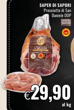 Famila Saper di Sapori Prosciutto di San Daniele DOP offerta