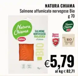 Famila Natura Chiama Salmone affumicato norvegese Bio offerta