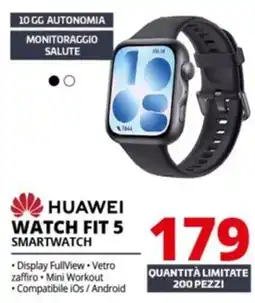 Comet HUAWEI WATCH FIT 5 SMARTWATCH offerta