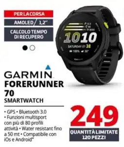 Comet GARMIN FORERUNNER 70 SMARTWATCH offerta