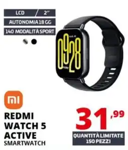 Comet REDMI WATCH 5 ACTIVE SMARTWATCH offerta