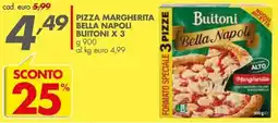 Italmark Pizza Margherita Bella Napoli Buitoni offerta