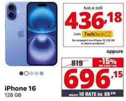 Comet iPhone 16 offerta
