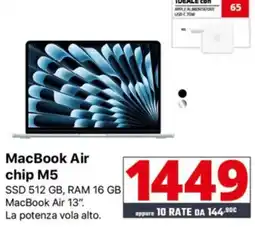 Comet MacBook Air chip M5 offerta