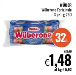 Famila Wüber Wüberone l'originale offerta